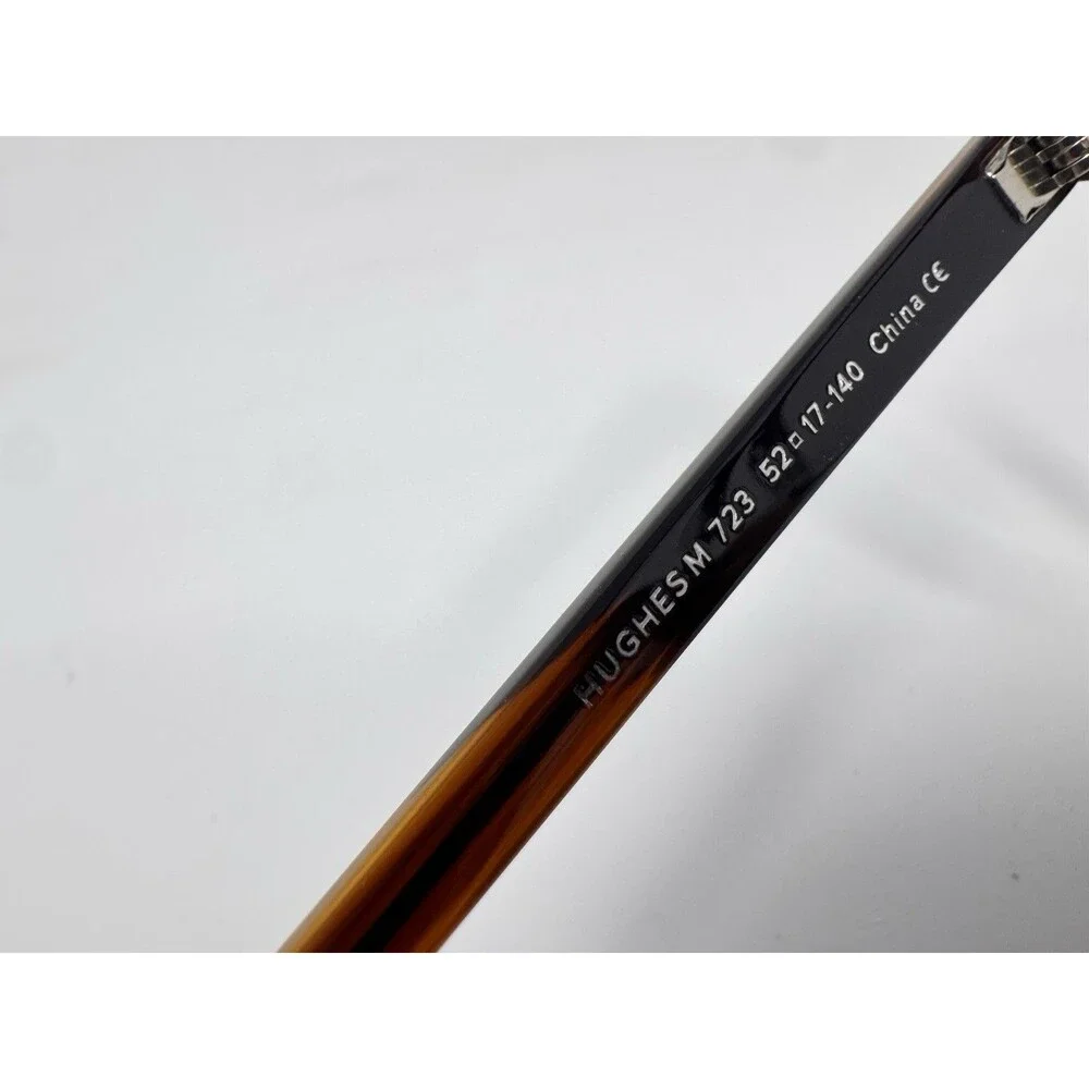 Warby Parker Hughes M 723 Eyeglass Frames Only 52-17-140 Brown Green